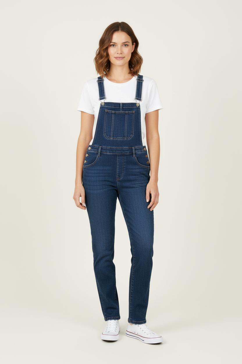 Salopette Bleue - Taille L/40 de la marque La Petite Etoile | PARAD82652 - Vendu par Paradigme - Image 1