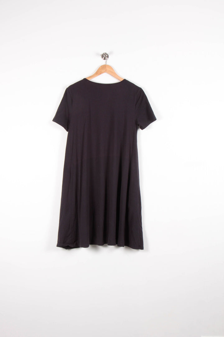 Robe Noire - Taille L/40 de la marque La Fée Maraboutée | PARAD82662 - Vendu par Paradigme - Image 4