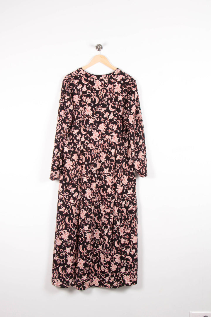 Robe Noire et Rose - Taille XL/42 de la marque La Fée Maraboutée | PARAD82664 - Vendu par Paradigme - Image 4