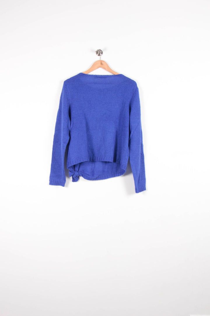 Pull Bleu - Taille L/40 de la marque La Fée Maraboutée | PARAD82669 - Vendu par Paradigme - Image 4