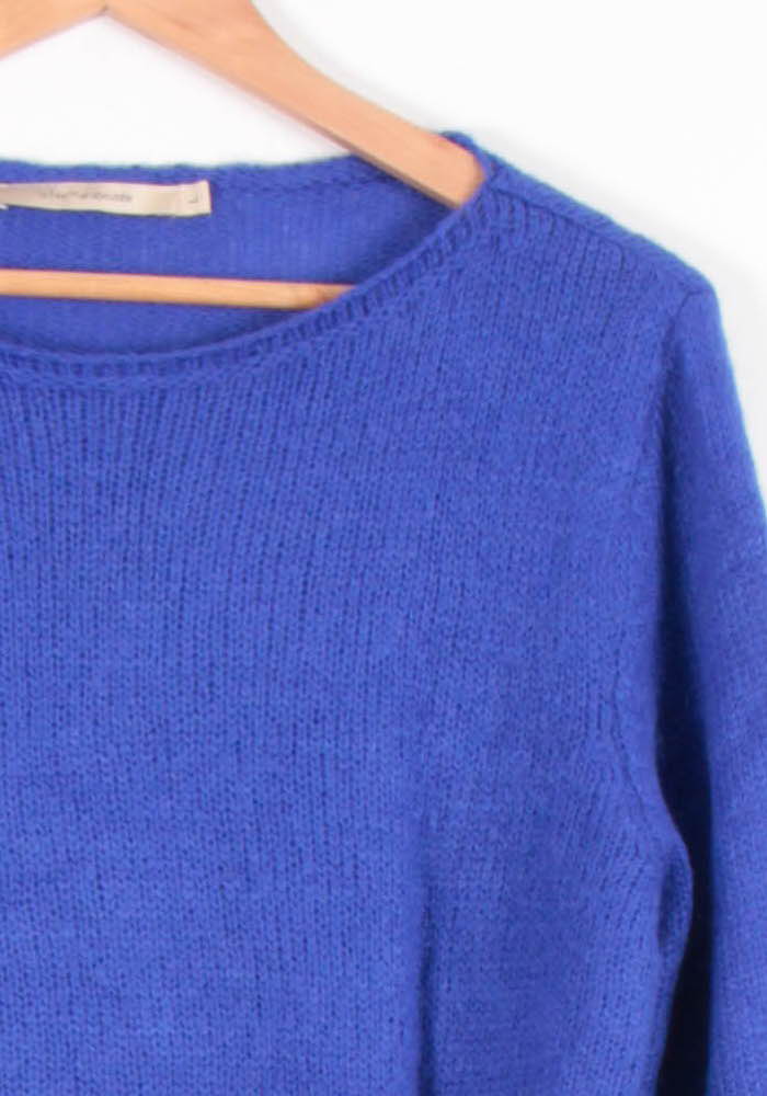 Pull Bleu - Taille L/40 de la marque La Fée Maraboutée | PARAD82669 - Vendu par Paradigme - Image 3