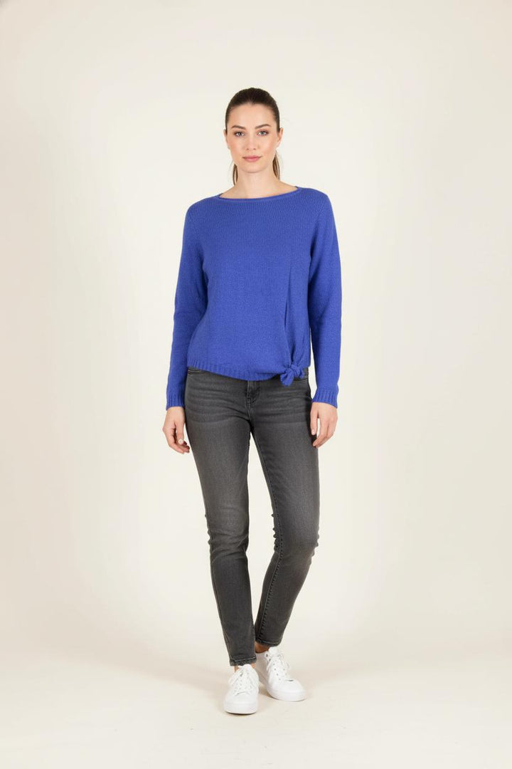 Pull Bleu - Taille L/40 de la marque La Fée Maraboutée | PARAD82669 - Vendu par Paradigme - Image 1