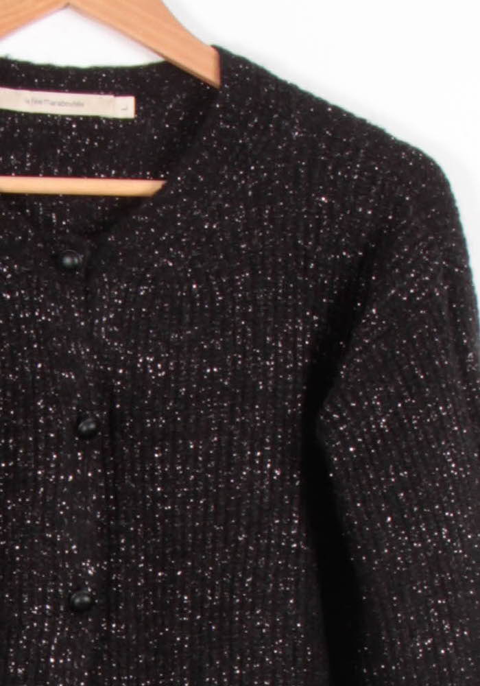 Gilet Noir - Taille M/38 de la marque La Fée Maraboutée | PARAD82670 - Vendu par Paradigme - Image 3