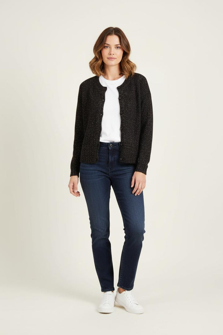 Gilet Noir - Taille M/38 de la marque La Fée Maraboutée | PARAD82670 - Vendu par Paradigme - Image 1