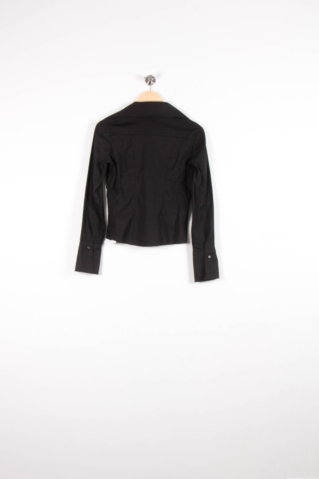 Chemise Noire - Taille M/38 de la marque Derhy | PARAD82671 - Vendu par Paradigme - Image 4