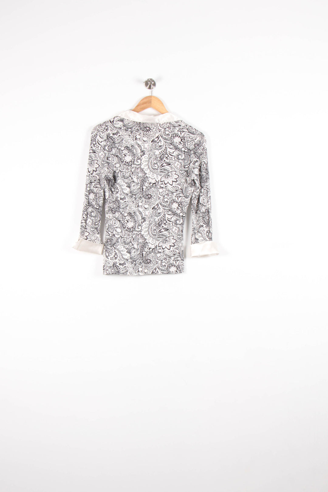 Chemise Blanche et Noire - Taille L/40 de la marque Maison 123 | PARAD82672 - Vendu par Paradigme - Image 4