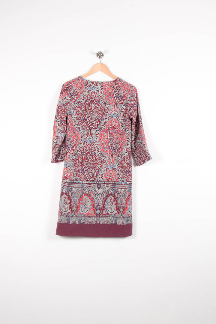 Robe Droite Multicolore - Taille S/36 de la marque Maison 123 | PARAD82675 - Vendu par Paradigme - Image 4