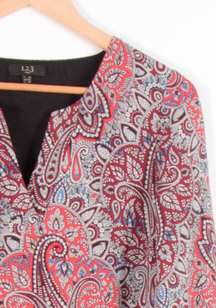 Robe Droite Multicolore - Taille S/36 de la marque Maison 123 | PARAD82675 - Vendu par Paradigme - Image 3