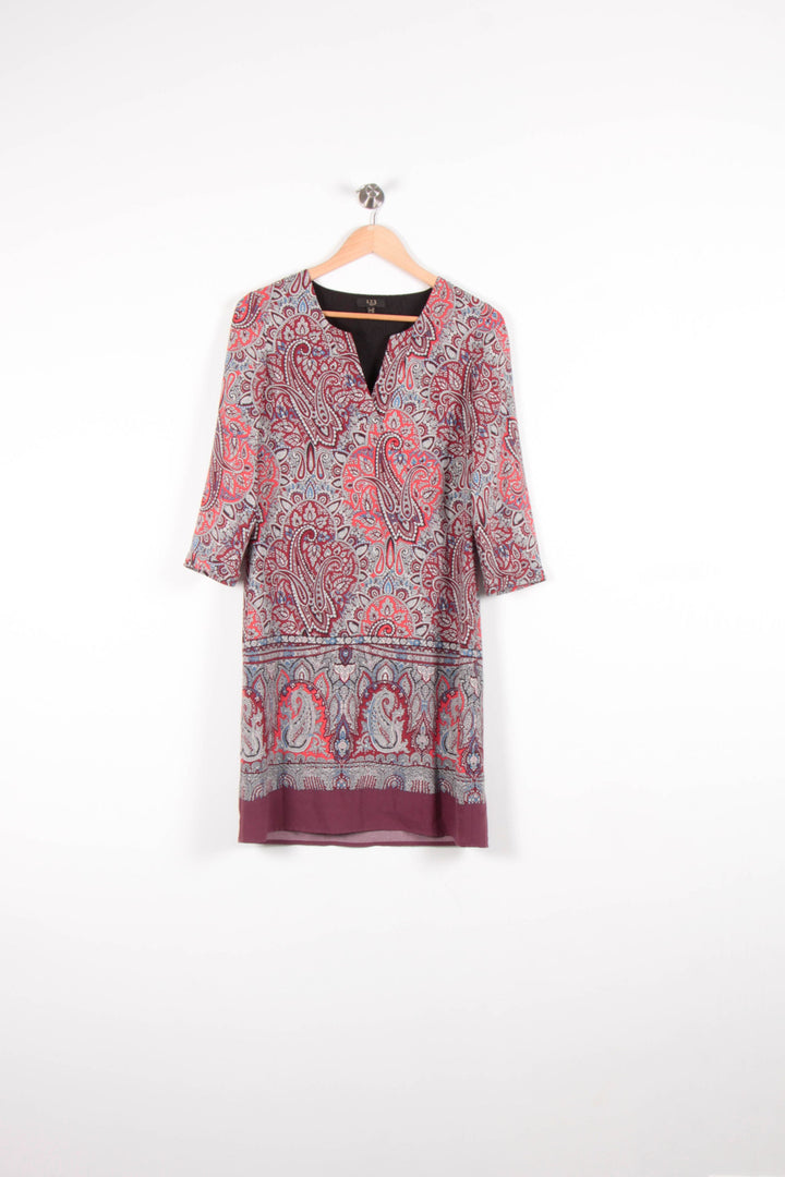 Robe Droite Multicolore - Taille S/36 de la marque Maison 123 | PARAD82675 - Vendu par Paradigme - Image 2