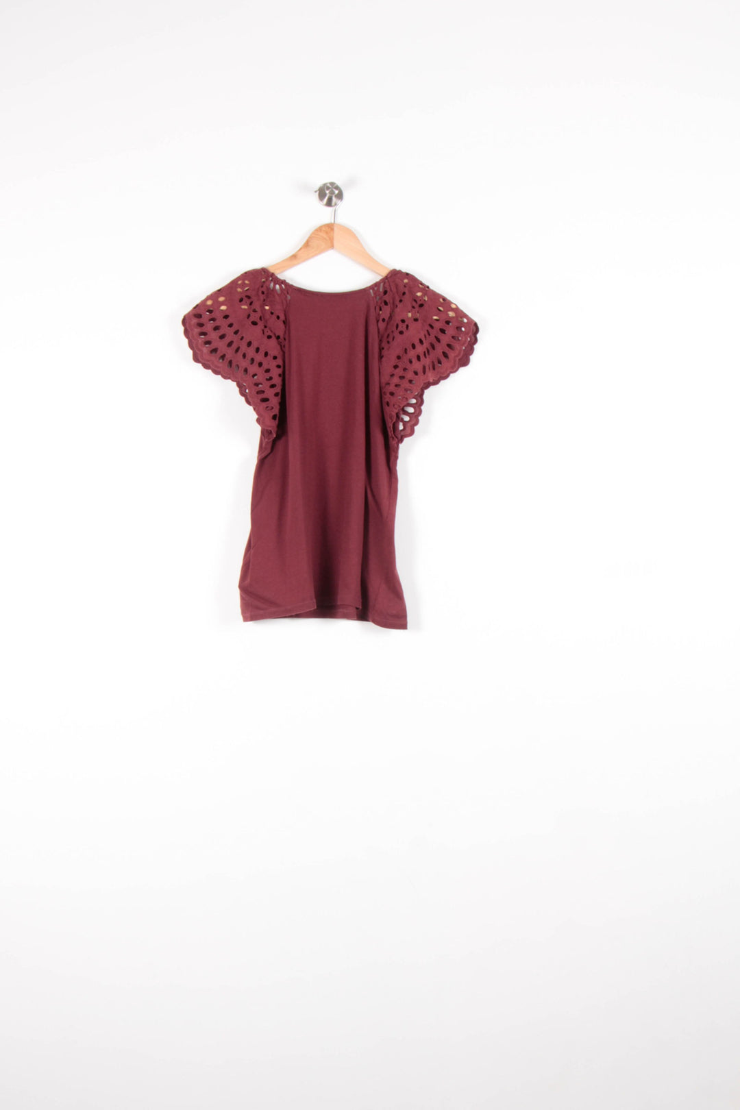 Tee-shirt Bordeaux - Taille XS/34 de la marque Caroll | PARAD82677 - Vendu par Paradigme - Image 4