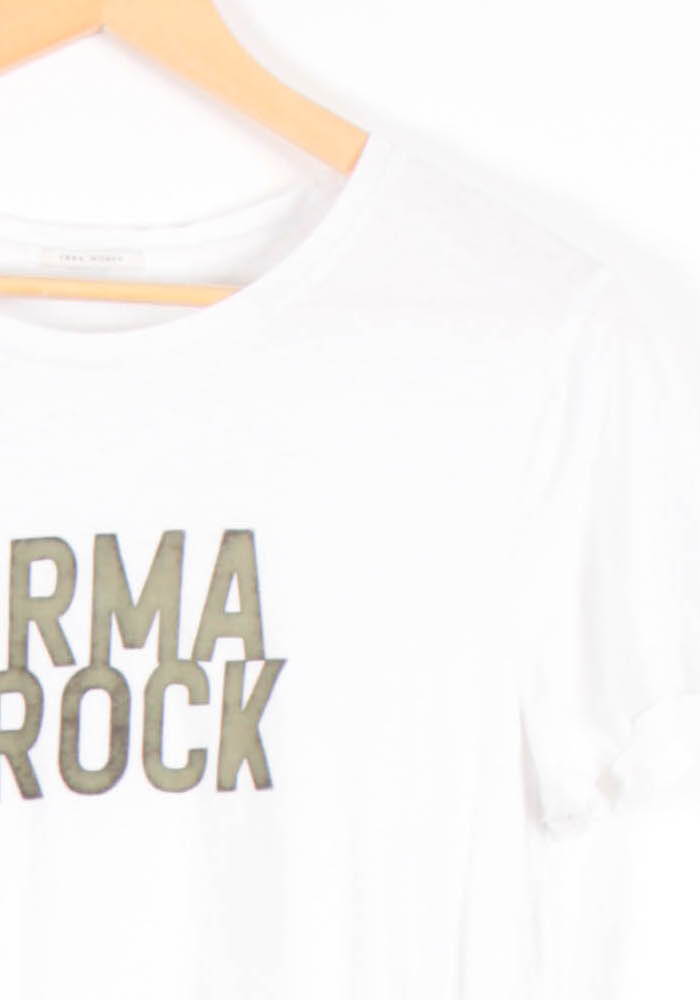 Tee-shirt Blanc - Taille L/40 de la marque IKKS | PARAD82681 - Vendu par Paradigme - Image 3