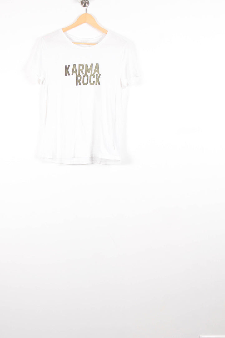 Tee-shirt Blanc - Taille L/40 de la marque IKKS | PARAD82681 - Vendu par Paradigme - Image 2