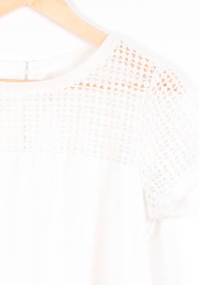 Blouse Blanche - Taille L/40 de la marque I.Code | PARAD82682 - Vendu par Paradigme - Image 3