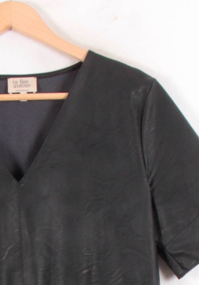 Robe Noire - Taille L/40 de la marque La Fée Maraboutée | PARAD82685 - Vendu par Paradigme - Image 3