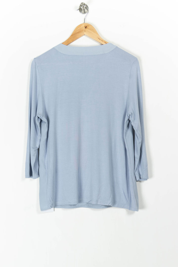 Blouse Bleue - Taille XL/42 de la marque Maison 123 | PARAD82688 - Vendu par Paradigme - Image 4