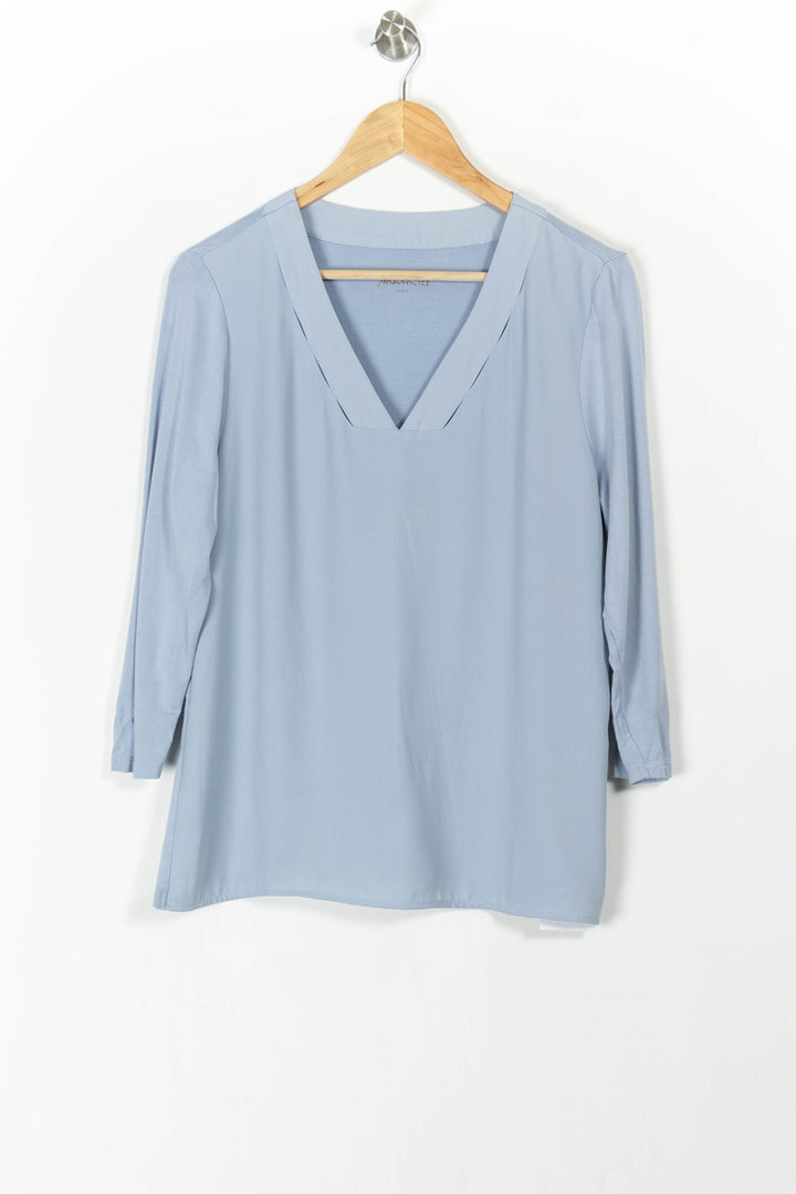 Blouse Bleue - Taille XL/42 de la marque Maison 123 | PARAD82688 - Vendu par Paradigme - Image 2