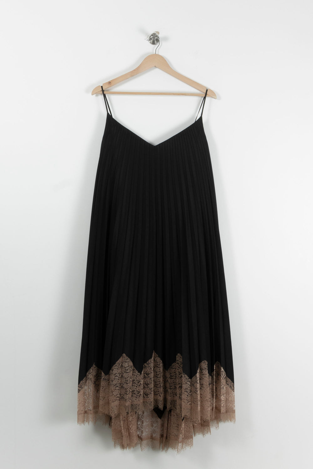 Robe Midi Noire et Beige - Taille XXXL/46 de la marque Marina Rinaldi | PARAD82690 - Vendu par Paradigme - Image 2