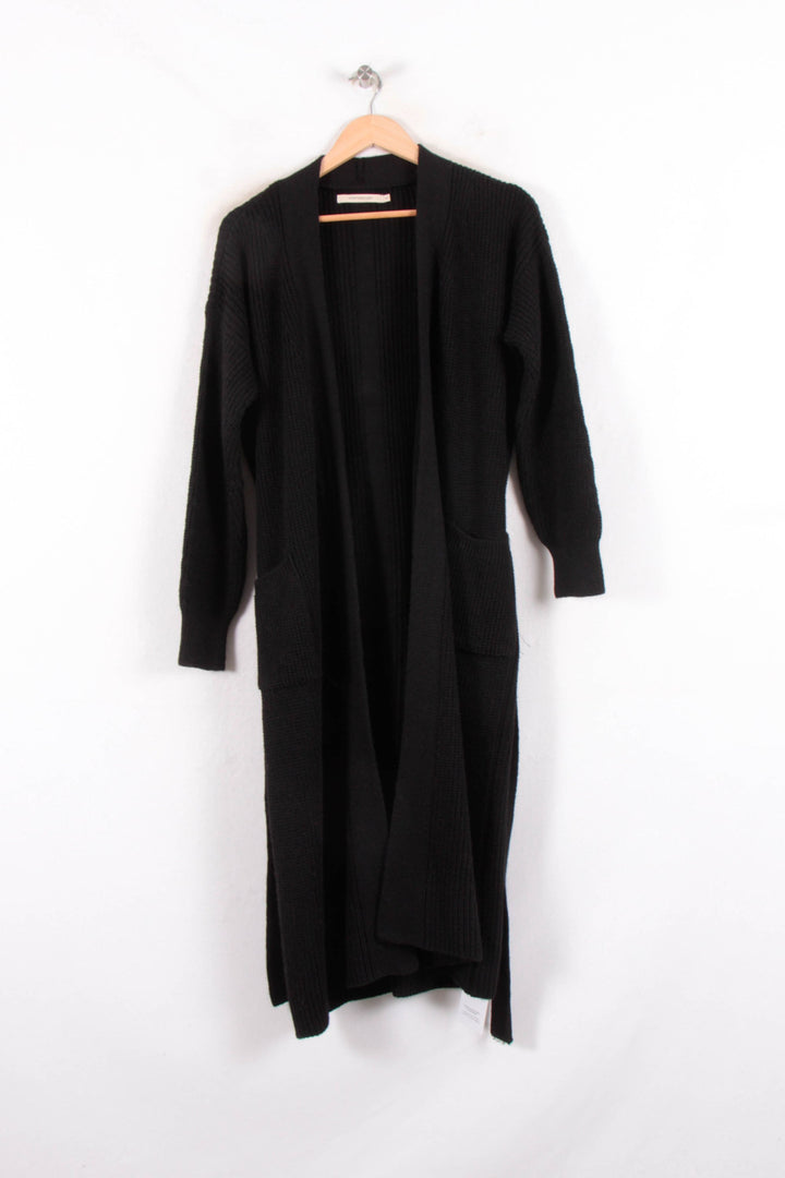 Cardigan Noir - Taille S/36 de la marque La Fée Maraboutée | PARAD82695 - Vendu par Paradigme - Image 2