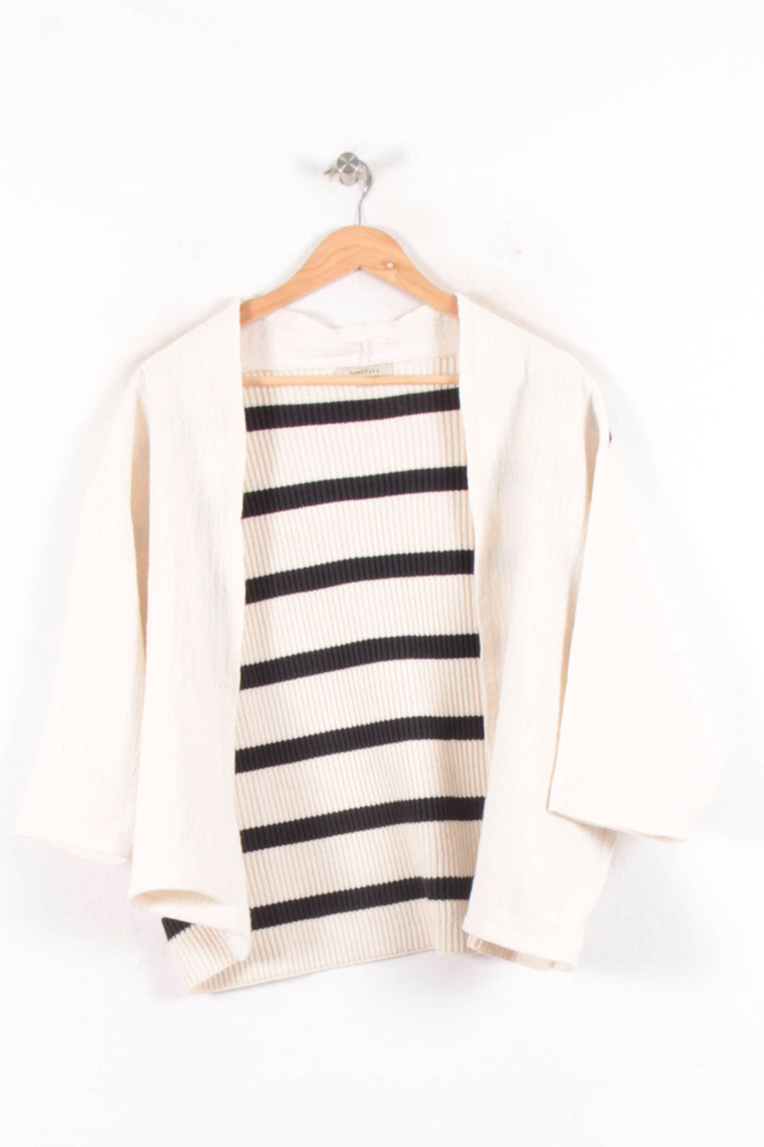Cardigan Blanc et Noir - Taille S/36 de la marque Humility | PARAD82696 - Vendu par Paradigme - Image 2