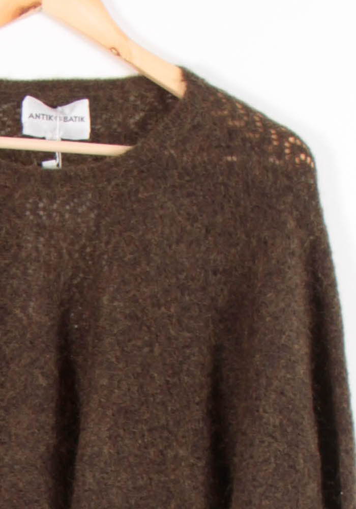 Poncho Marron - Taille S/36 de la marque Antik Batik | PARAD82702 - Vendu par Paradigme - Image 3