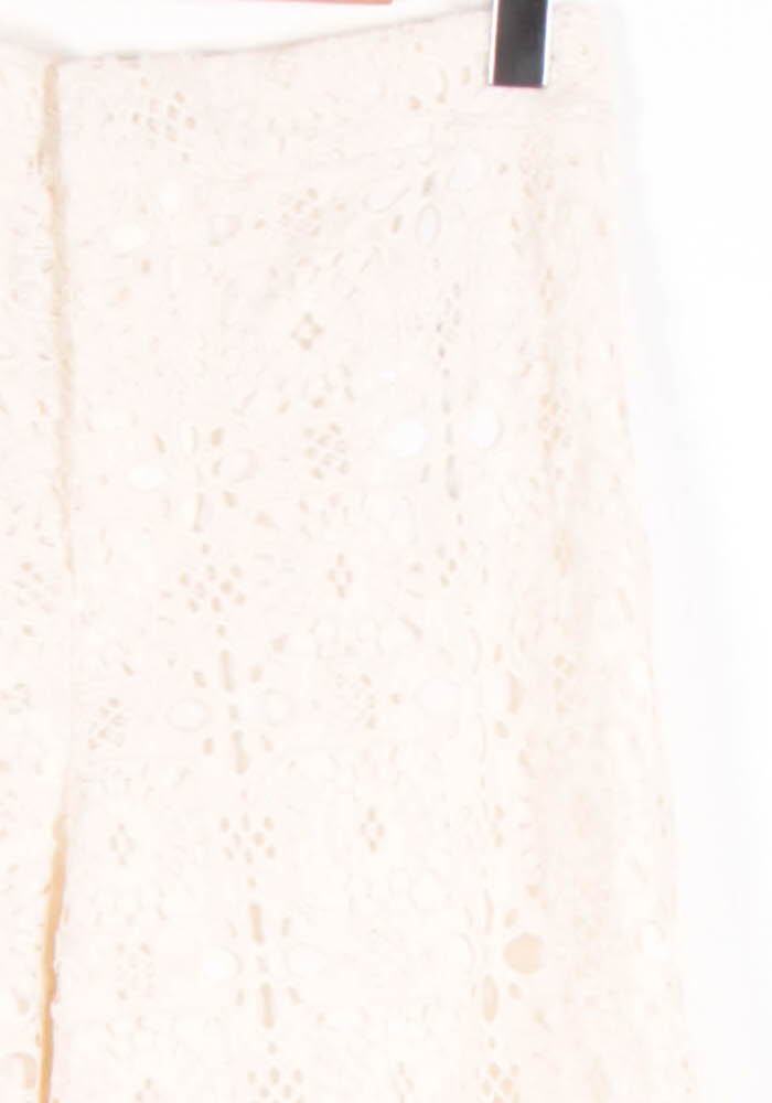 Pantalon En Dentelle Blanc - Taille L/40 de la marque La Fée Maraboutée | PARAD82709 - Vendu par Paradigme - Image 3