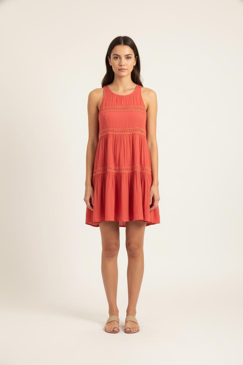 Robe Débardeur Orange - Taille XS/34 de la marque Comptoir des Cotonniers | PARAD82714 - Vendu par Paradigme - Image 1