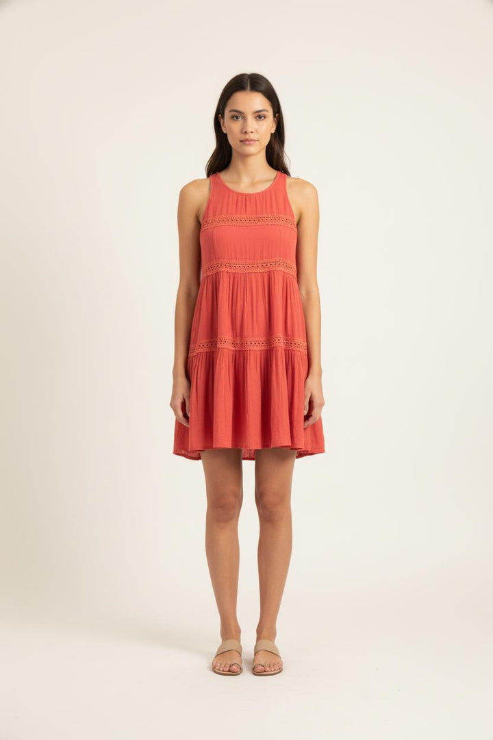 Robe Débardeur Orange - Taille XS/34 de la marque Comptoir des Cotonniers | PARAD82714 - Vendu par Paradigme - Image 1