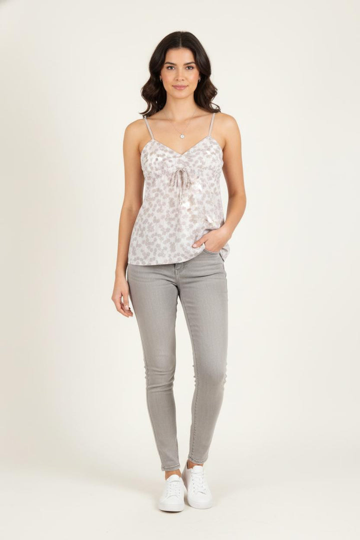 Débardeur Gris - Taille S/36 de la marque Comptoir des Cotonniers | PARAD82716 - Vendu par Paradigme - Image 1