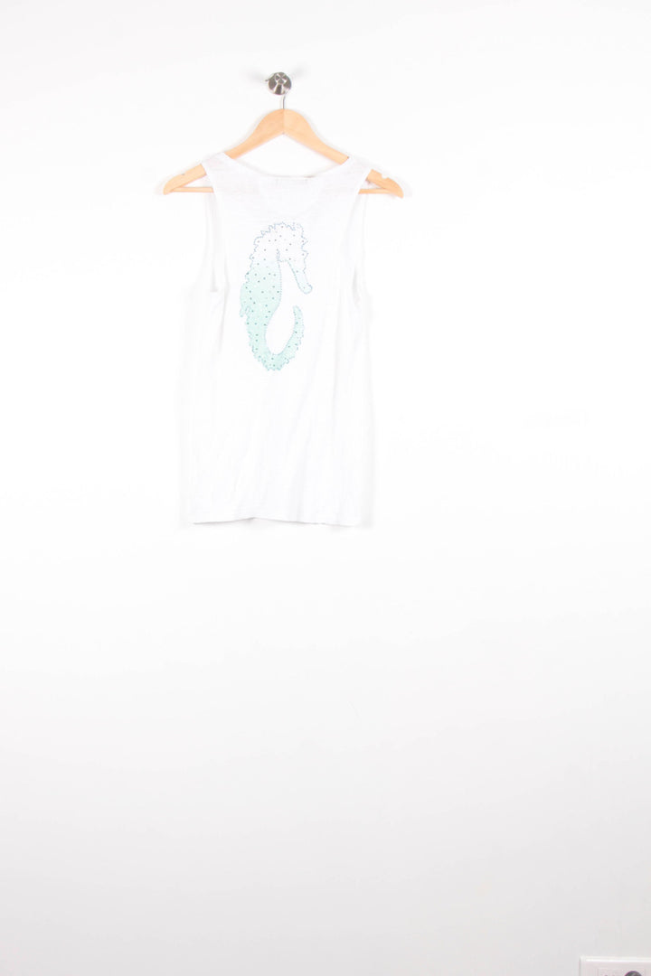 Débardeur Blanc - Taille XS/34 de la marque Bérénice | PARAD82719 - Vendu par Paradigme - Image 4