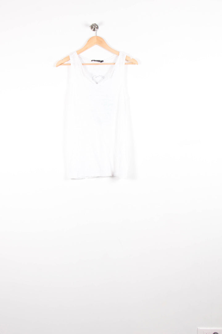Débardeur Blanc - Taille XS/34 de la marque Bérénice | PARAD82719 - Vendu par Paradigme - Image 2