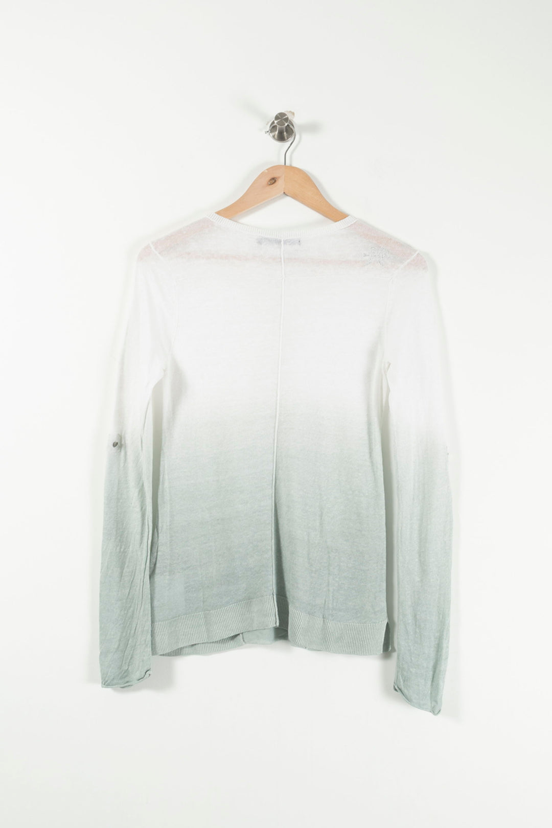Pull Blanc et Vert - Taille S/36 de la marque Bérénice | PARAD82720 - Vendu par Paradigme - Image 4