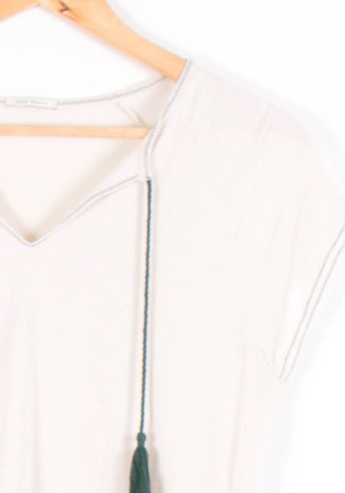 Tunique Blanche - Taille M/38 de la marque IKKS | PARAD82727 - Vendu par Paradigme - Image 3