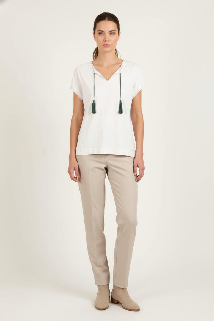 Tunique Blanche - Taille M/38 de la marque IKKS | PARAD82727 - Vendu par Paradigme - Image 1