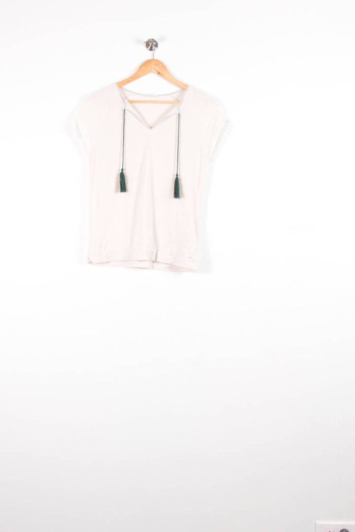 Tunique Blanche - Taille M/38 de la marque IKKS | PARAD82727 - Vendu par Paradigme - Image 2