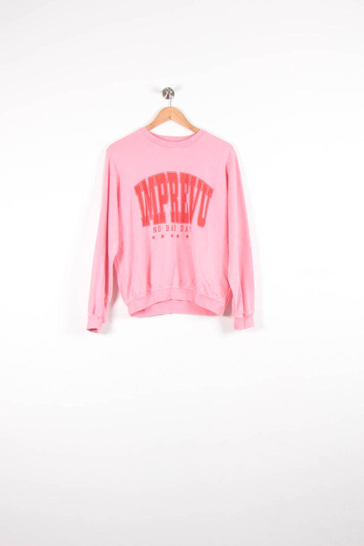 Sweatshirt Rose - Taille XS/34 de la marque Imprevu | PARAD82749 - Vendu par Paradigme - Image 2