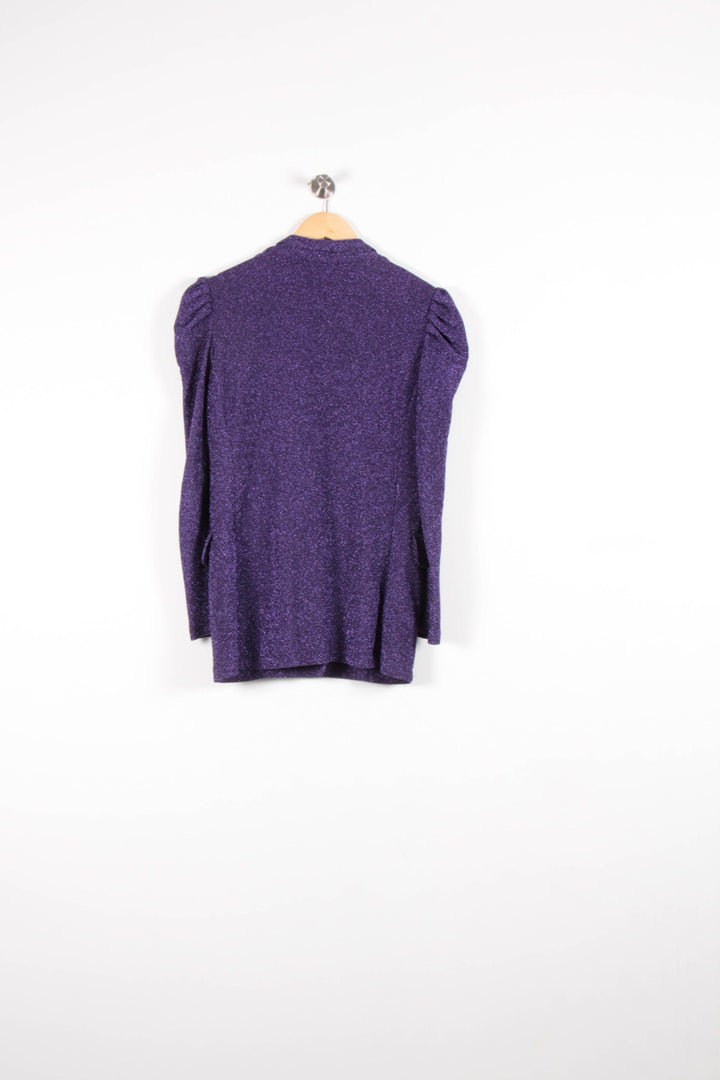 Blazer Violet - Taille XS/34 de la marque Imprevu | PARAD82752 - Vendu par Paradigme - Image 4