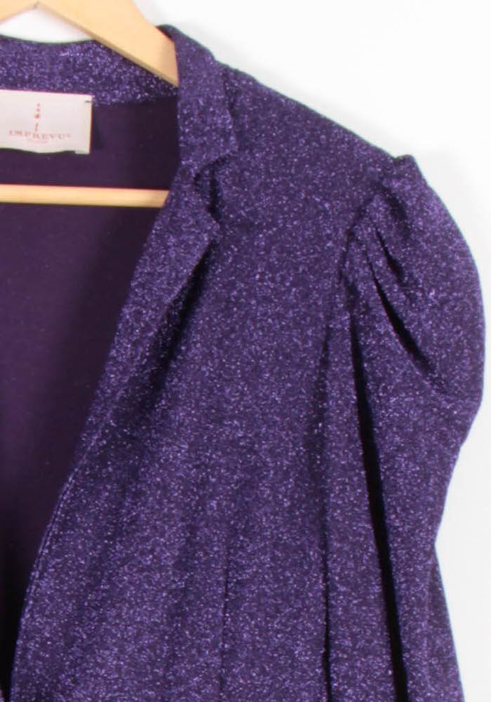 Blazer Violet - Taille XS/34 de la marque Imprevu | PARAD82752 - Vendu par Paradigme - Image 3