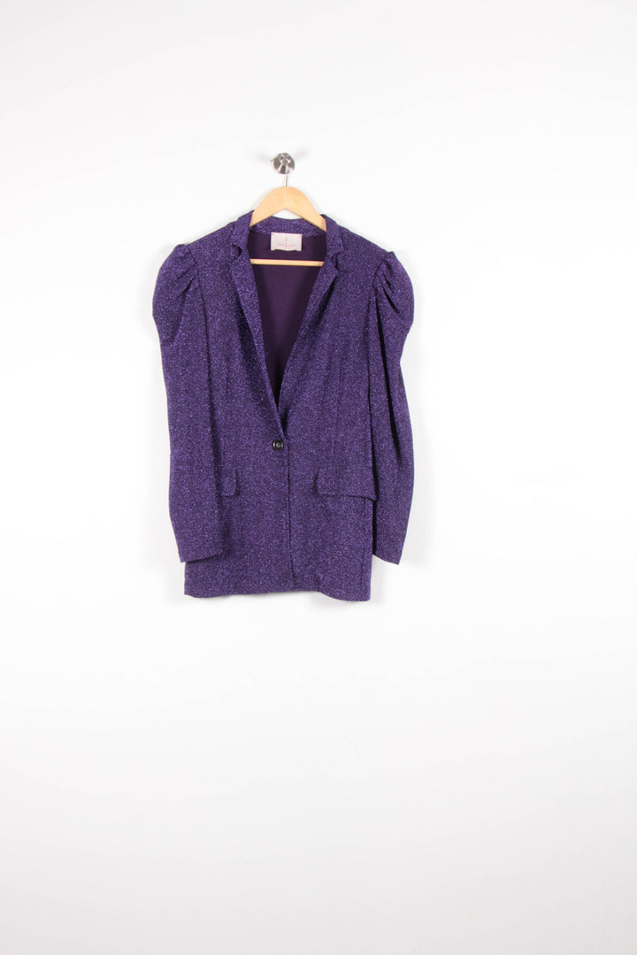 Blazer Violet - Taille XS/34 de la marque Imprevu | PARAD82752 - Vendu par Paradigme - Image 2