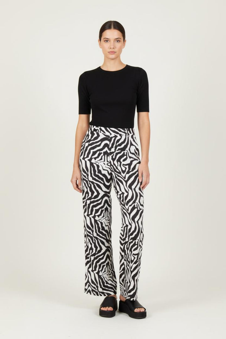 Pantalon Noir et Blanc - Taille XS/34 de la marque Imprevu | PARAD82754 - Vendu par Paradigme - Image 1