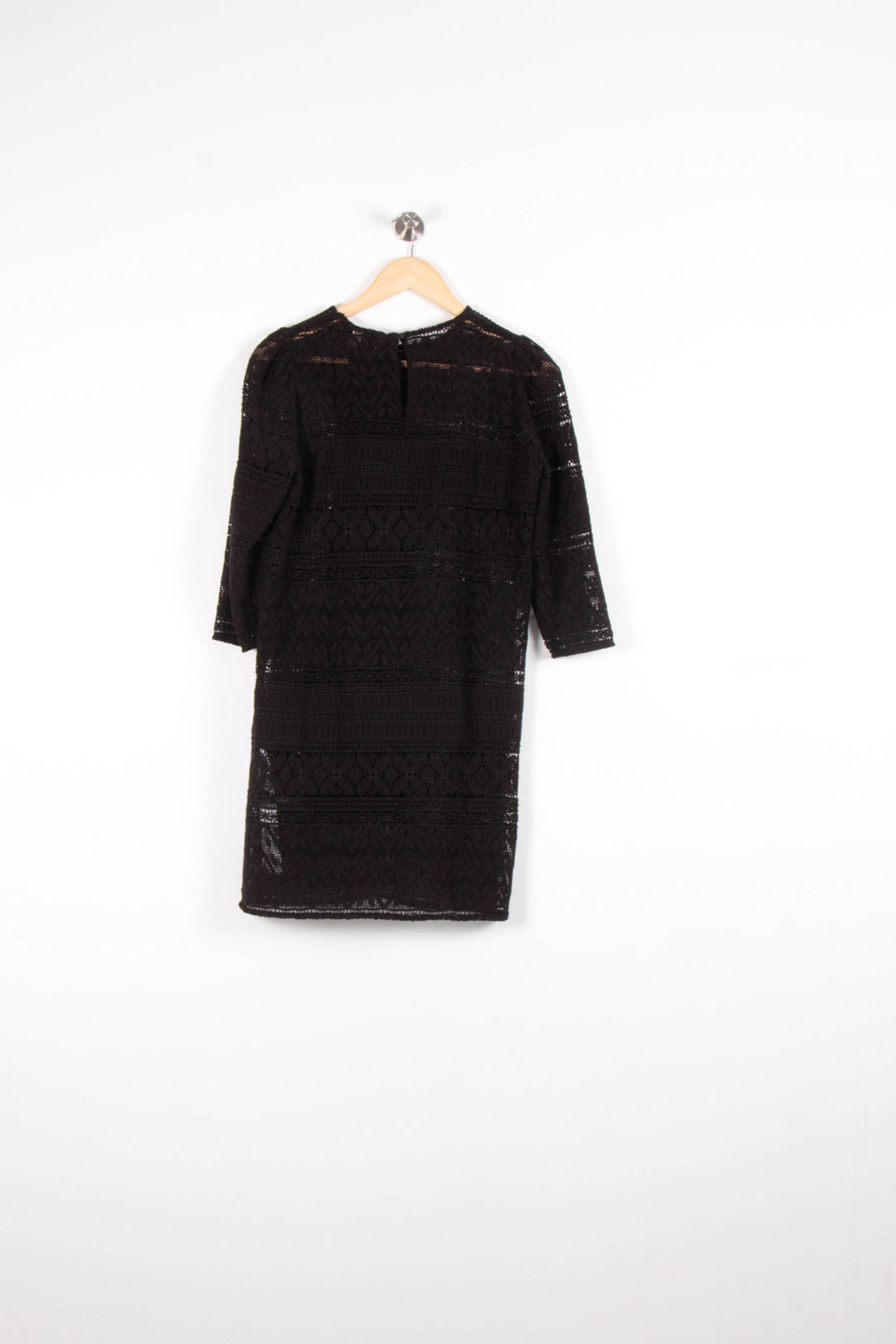 Robe Droite Noire - Taille XS/34 de la marque Sézane | PARAD82756 - Vendu par Paradigme - Image 4