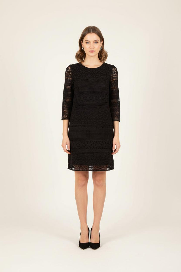 Robe Droite Noire - Taille XS/34 de la marque Sézane | PARAD82756 - Vendu par Paradigme - Image 1