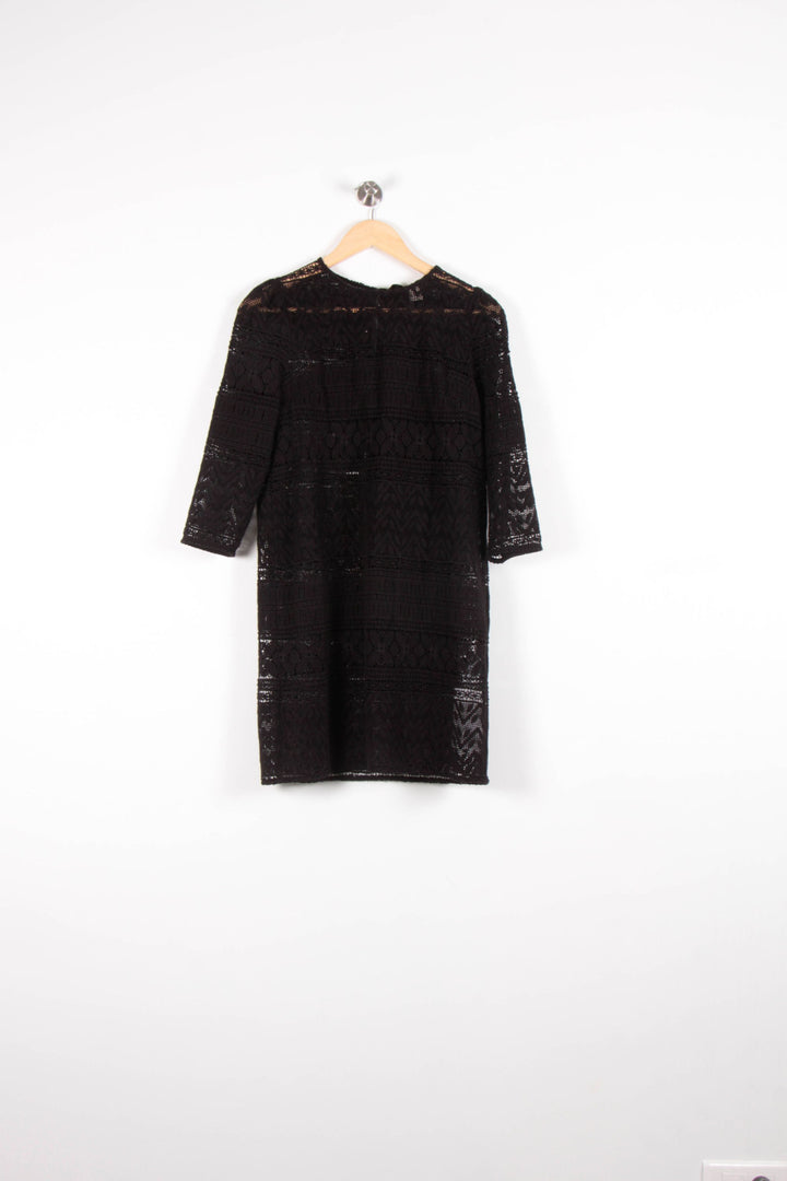 Robe Droite Noire - Taille XS/34 de la marque Sézane | PARAD82756 - Vendu par Paradigme - Image 2
