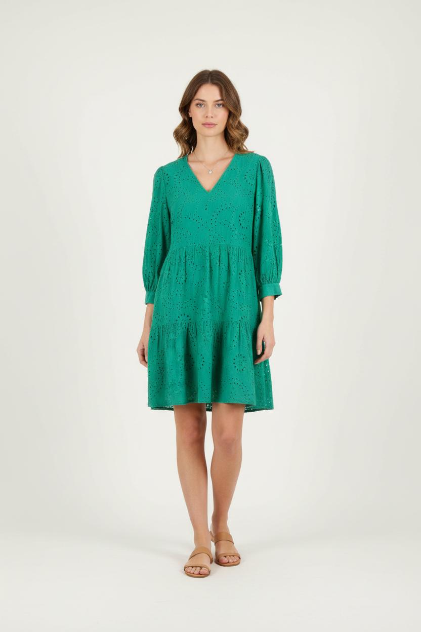 Robe Verte - Taille S/36 de la marque La Fée Maraboutée | PARAD82757 - Vendu par Paradigme - Image 1