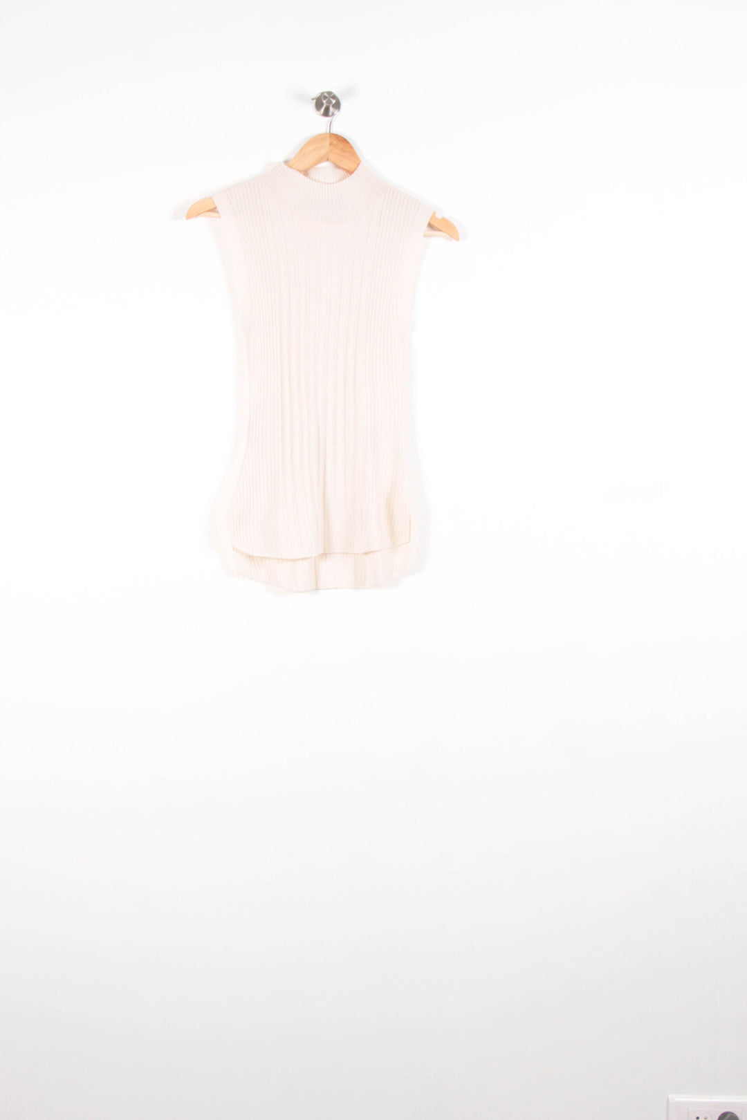 Pull Sans Manches Beige - Taille XS/34 de la marque Comptoir des Cotonniers | PARAD82760 - Vendu par Paradigme - Image 2