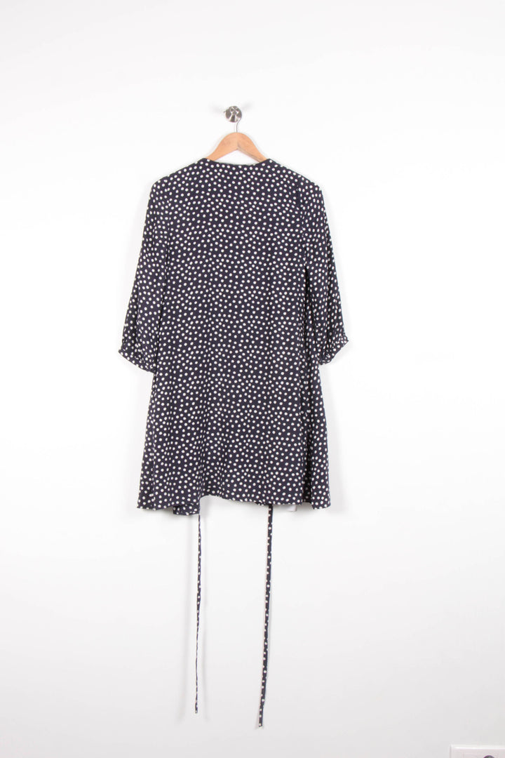 Robe Courte Bleu Marine et Blanche - Taille XS/34 de la marque Comptoir des Cotonniers | PARAD82761 - Vendu par Paradigme - Image 4