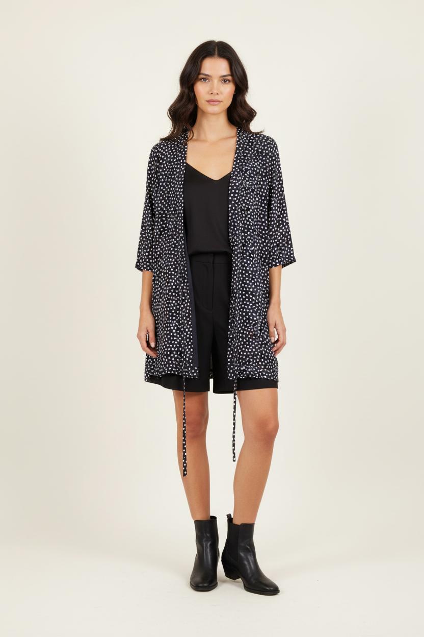 Robe Courte Bleu Marine et Blanche - Taille XS/34 de la marque Comptoir des Cotonniers | PARAD82761 - Vendu par Paradigme - Image 1