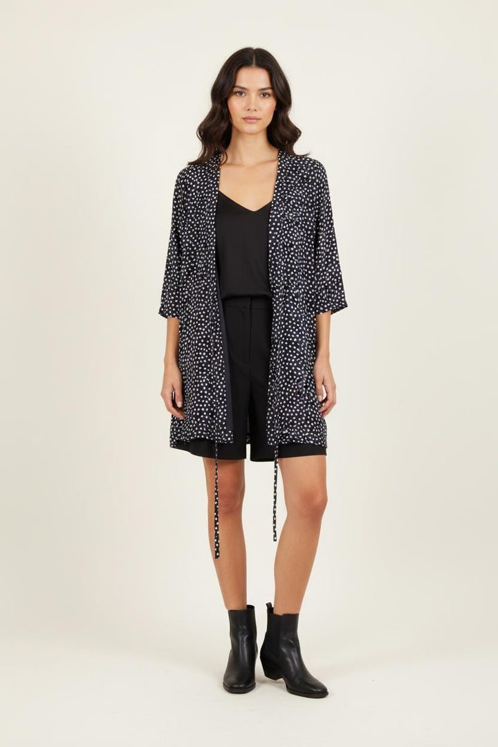 Robe Courte Bleu Marine et Blanche - Taille XS/34 de la marque Comptoir des Cotonniers | PARAD82761 - Vendu par Paradigme - Image 1