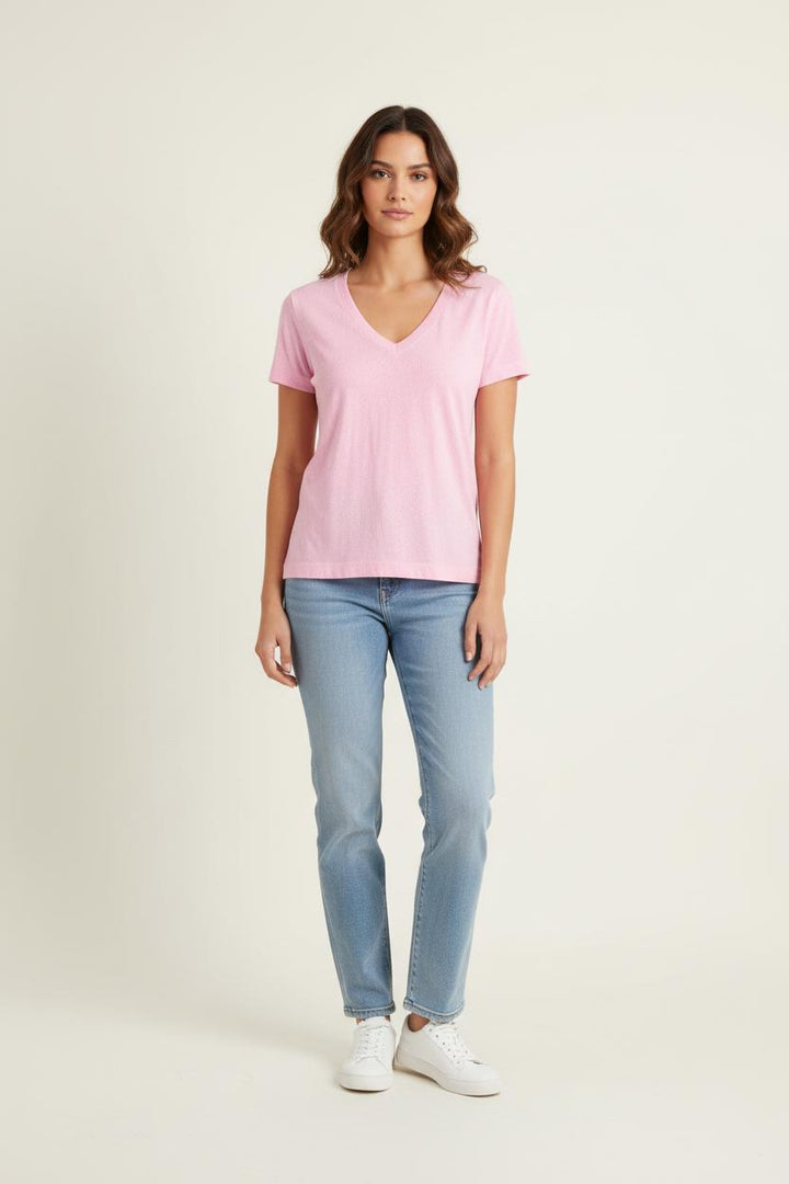 Tee-shirt Rose - Taille XS/34 de la marque Zadig&Voltaire | PARAD82765 - Vendu par Paradigme - Image 1