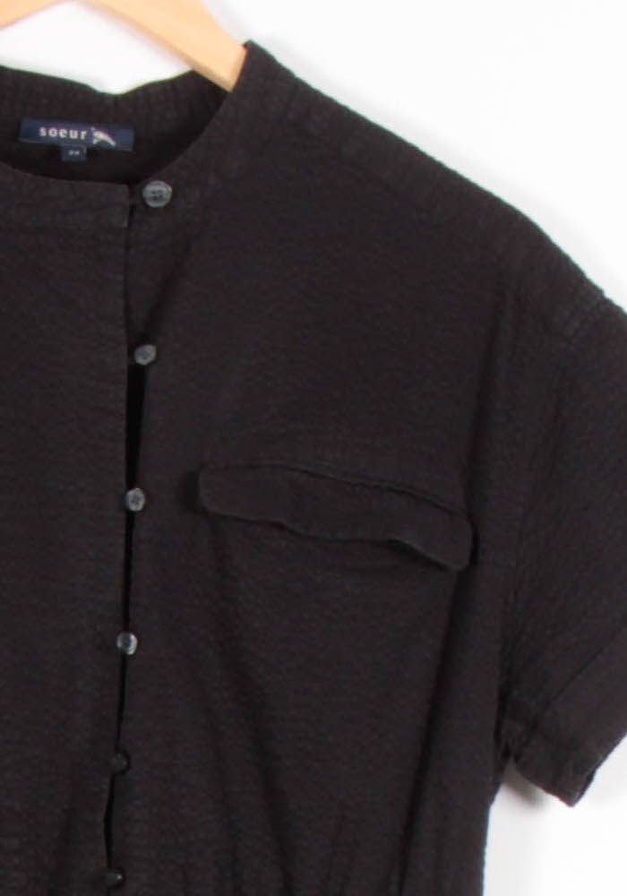 Combishort Noir - Taille XS/34 de la marque Soeur | PARAD82773 - Vendu par Paradigme - Image 3