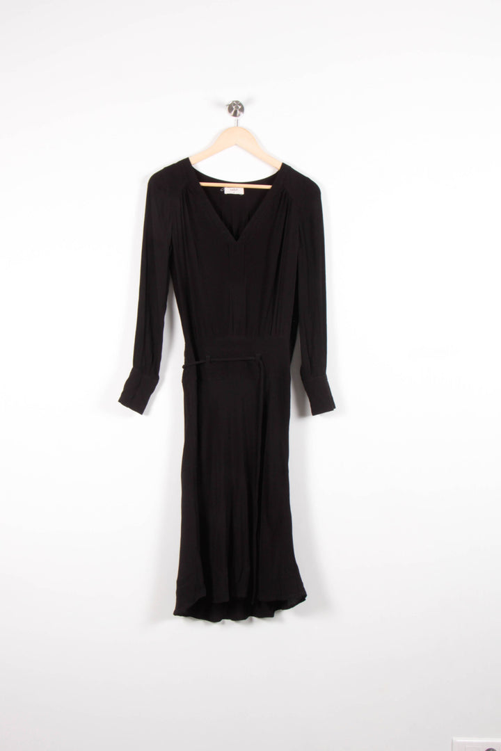 Robe Longue Noire - Taille XS/34 de la marque ba&sh | PARAD82774 - Vendu par Paradigme - Image 2